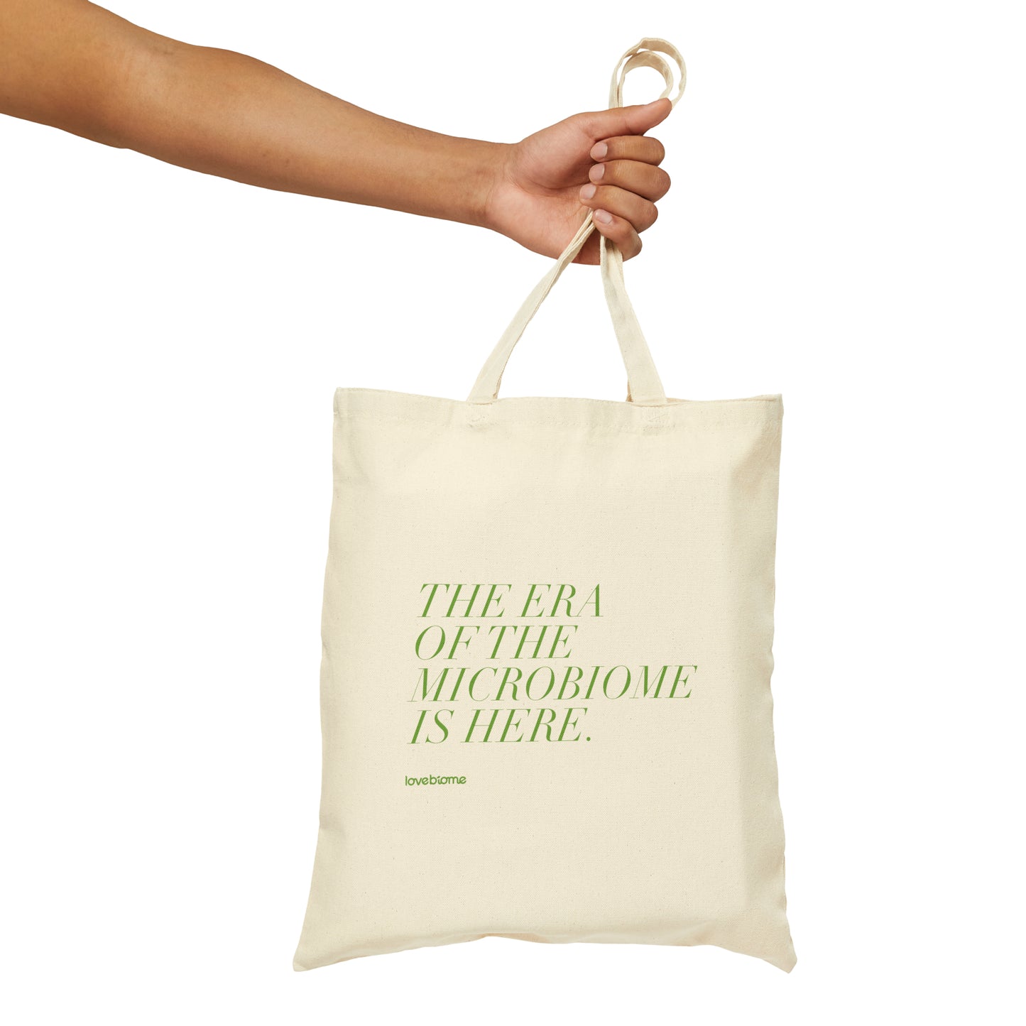 The Era of the Microbiome Cotton Canvas Tote Bag