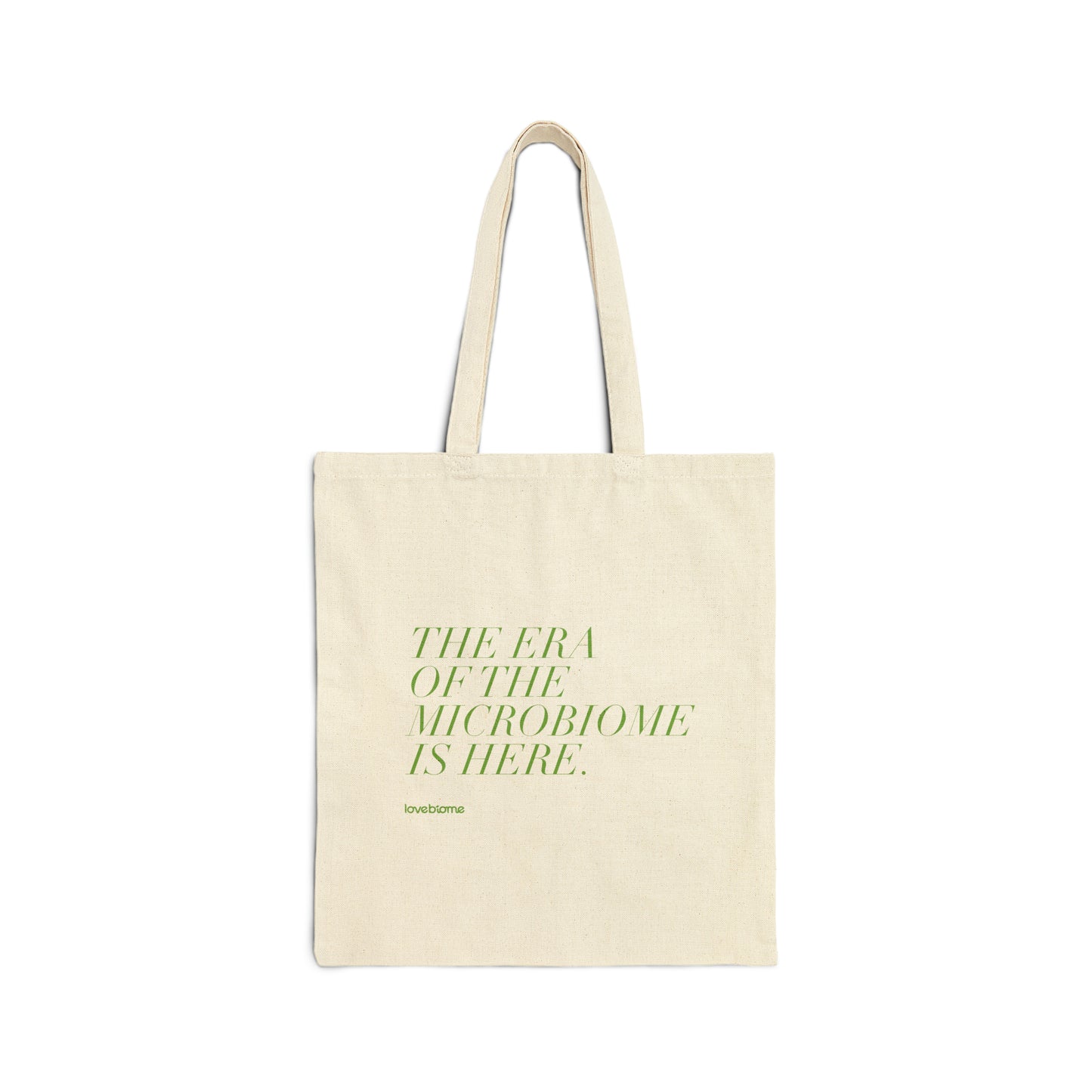 The Era of the Microbiome Cotton Canvas Tote Bag