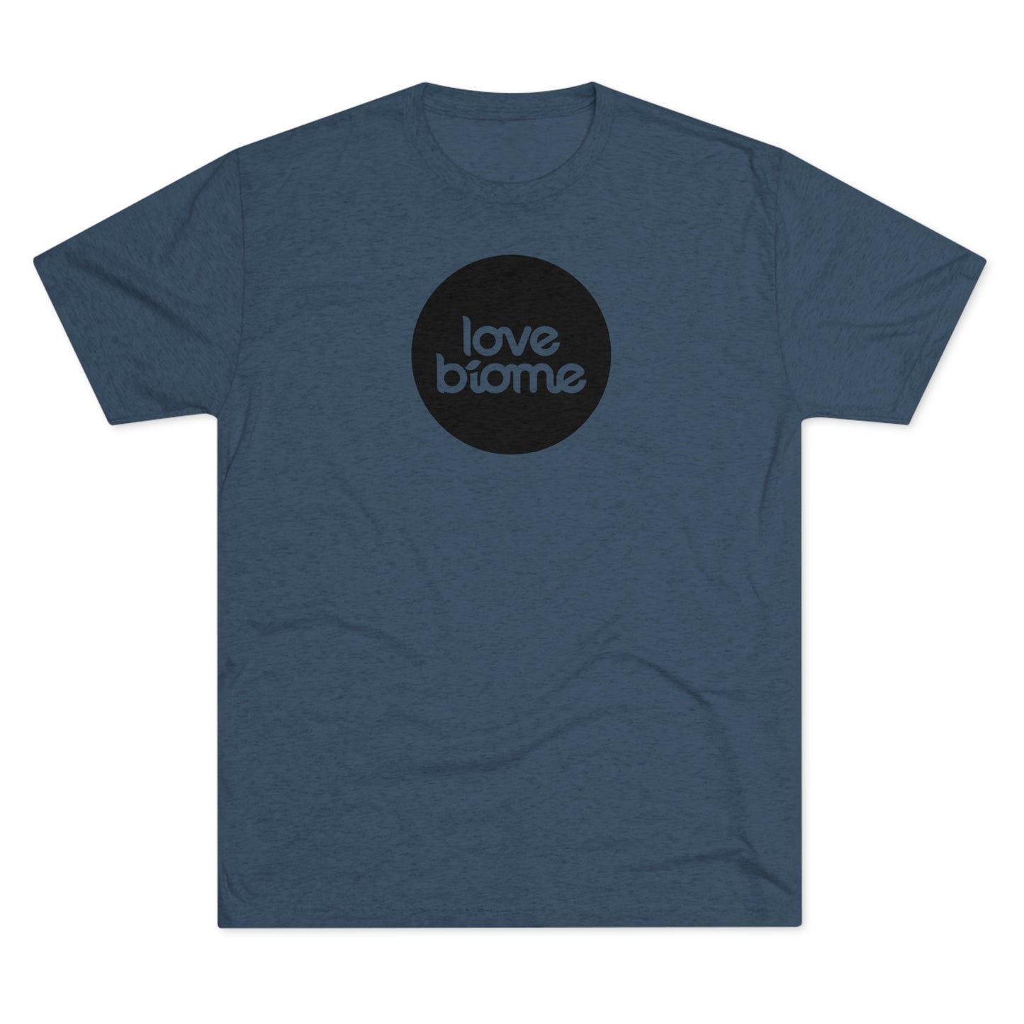 LoveBiome Badge Logo Unisex Tri-Blend Crew Tee