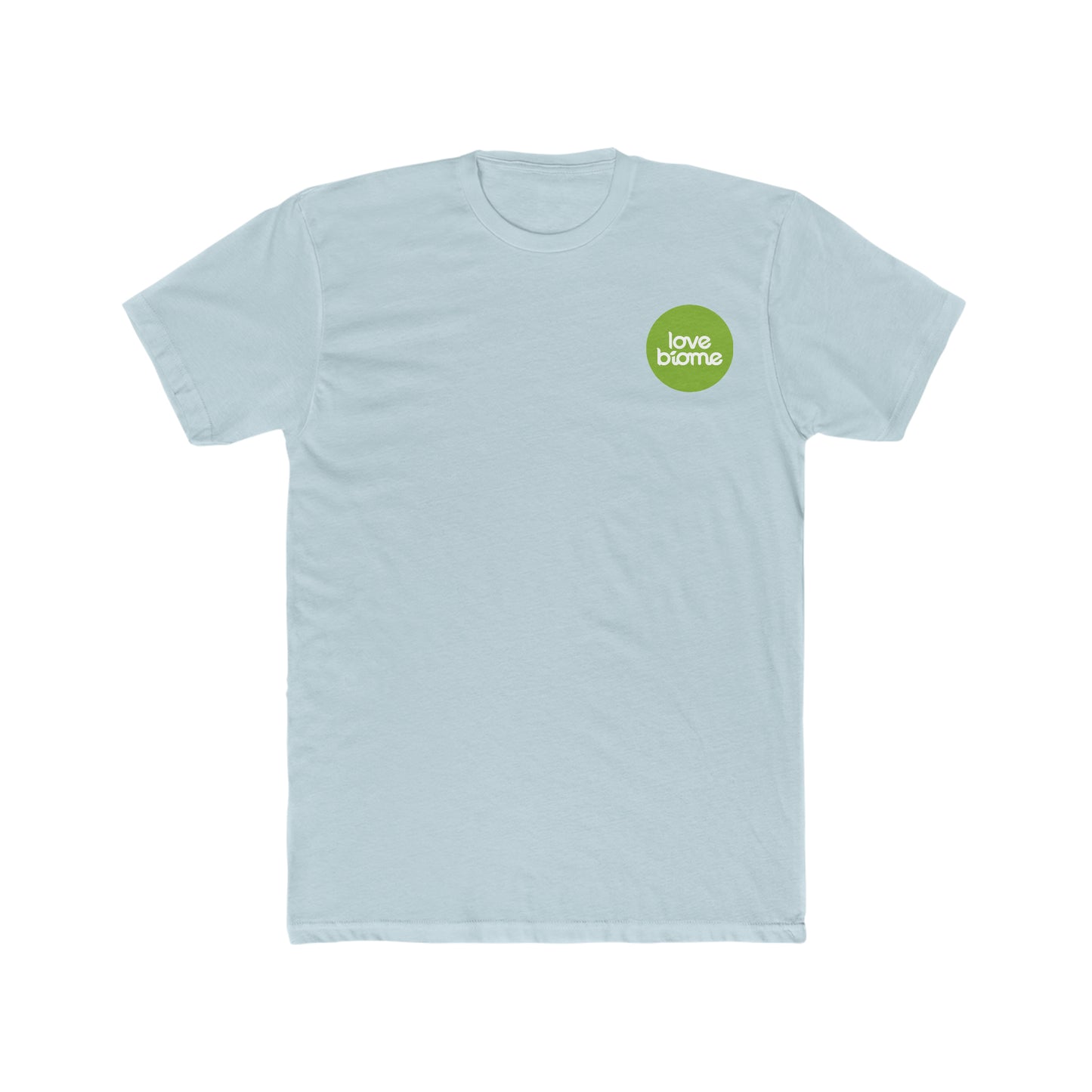 Badge LoveBiome Logo Men's Cotton Crew Tee