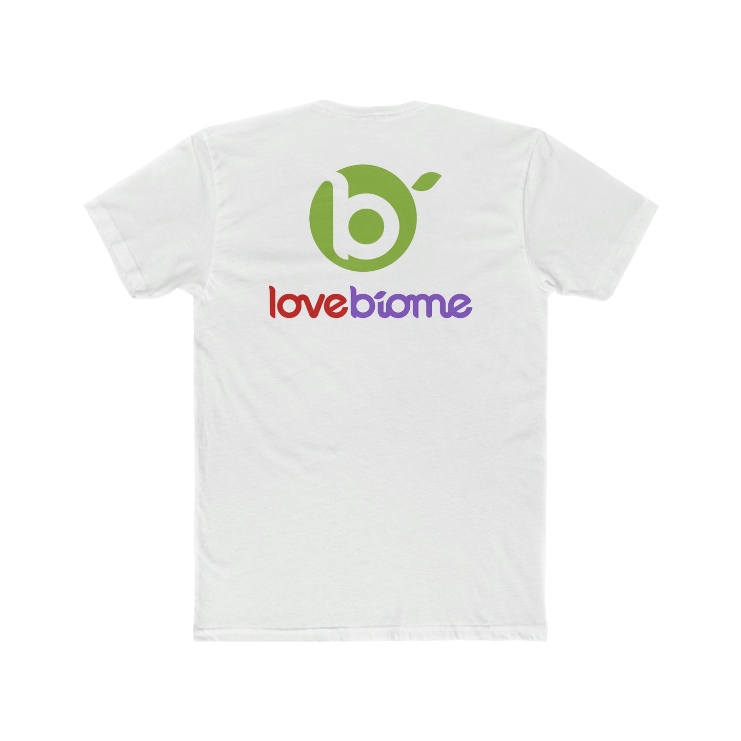 Badge LoveBiome Logo Men's Cotton Crew Tee