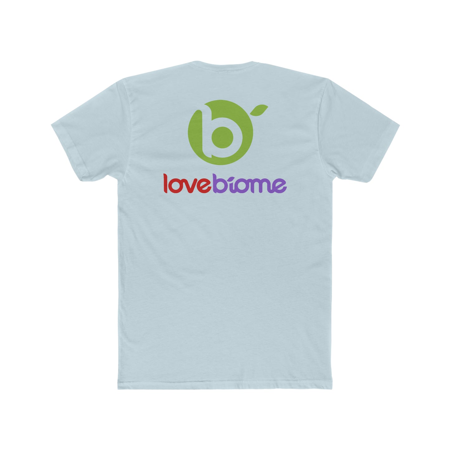 Badge LoveBiome Logo Men's Cotton Crew Tee