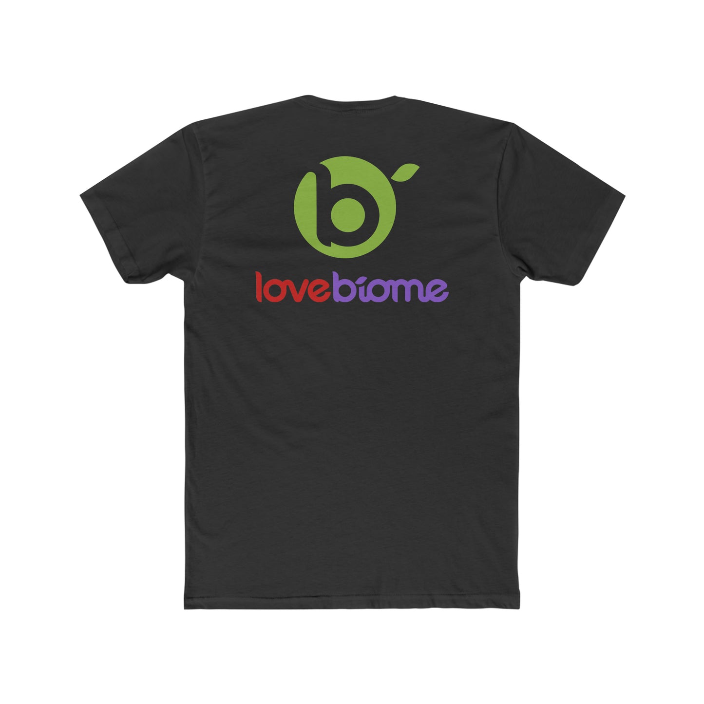 Badge LoveBiome Logo Men's Cotton Crew Tee