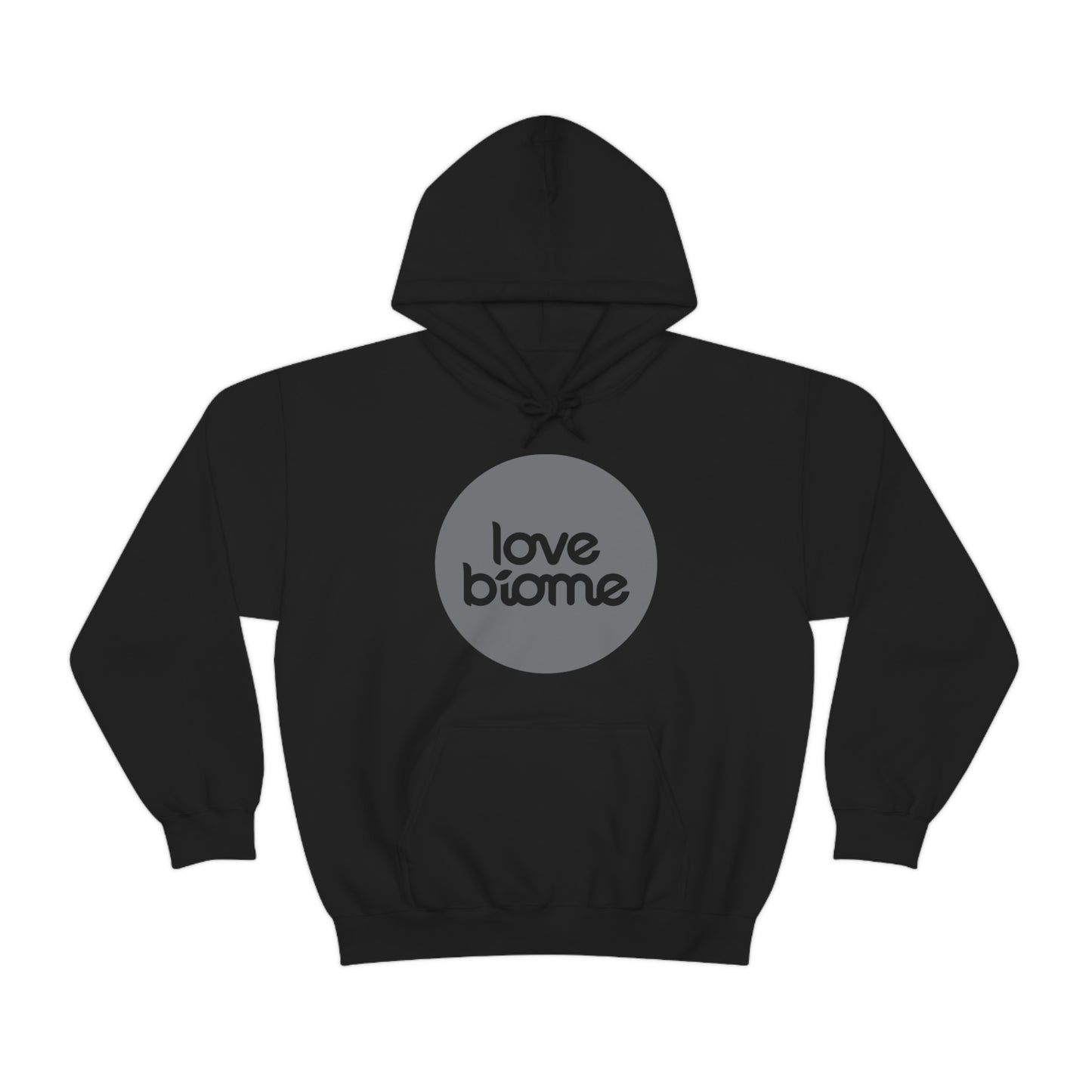 Badge LoveBiome Logo Unisex Heavy Blend™ Hooded Sweatshirt