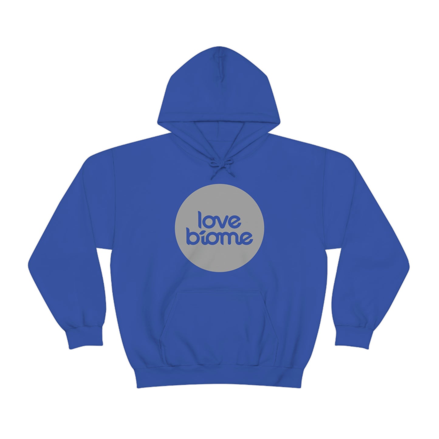 Badge LoveBiome Logo Unisex Heavy Blend™ Hooded Sweatshirt